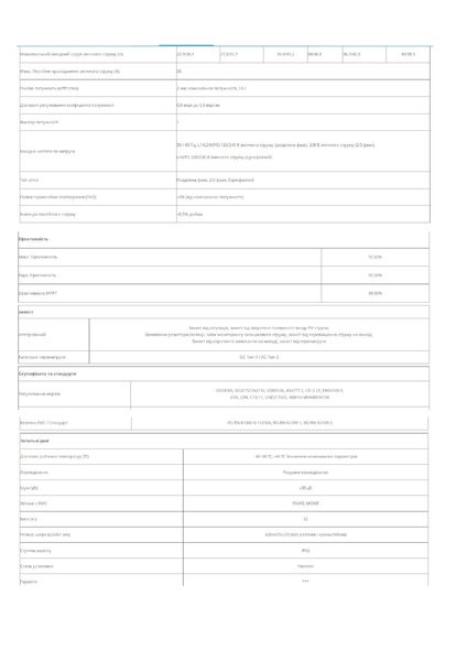 Гібридний інвертор Deye SUN-8K-SG01LP1-EU 8kW 503 DS8K фото